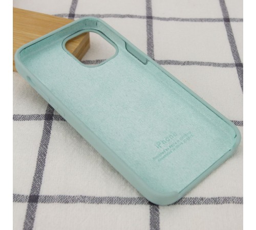 Чохол Silicone Case (AA) для Apple iPhone 12 Pro Max (6.7") Бірюзовий / Turquoise Чохол Silicone Case (AA) для Apple iPhone 12 Pro Max (6.7") Бірюзовий / Turquoise