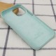 Чохол Silicone Case (AA) для Apple iPhone 12 Pro Max (6.7") Бірюзовий / Turquoise