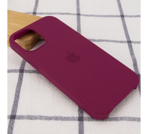 Чохол Silicone Case (AA) для Apple iPhone 12 Pro Max (6.7") Бордовий / Maroon Чохол Silicone Case (AA) для Apple iPhone 12 Pro Max (6.7") Бордовий / Maroon