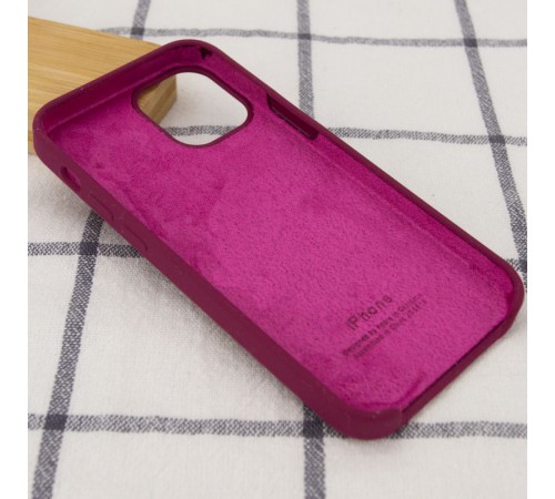 Чохол Silicone Case (AA) для Apple iPhone 12 Pro Max (6.7") Бордовий / Maroon Чохол Silicone Case (AA) для Apple iPhone 12 Pro Max (6.7") Бордовий / Maroon