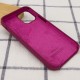 Чохол Silicone Case (AA) для Apple iPhone 12 Pro Max (6.7") Бордовий / Maroon