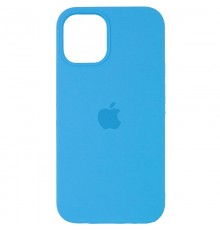 Чохол Silicone Case (AA) для Apple iPhone 12 Pro Max (6.7") Блакитний / Blue