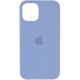Чохол Silicone Case (AA) для Apple iPhone 12 Pro Max (6.7") Блакитний / Lilac Blue