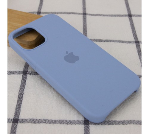 Чохол Silicone Case (AA) для Apple iPhone 12 Pro Max (6.7") Блакитний / Lilac Blue Чохол Silicone Case (AA) для Apple iPhone 12 Pro Max (6.7") Блакитний / Lilac Blue