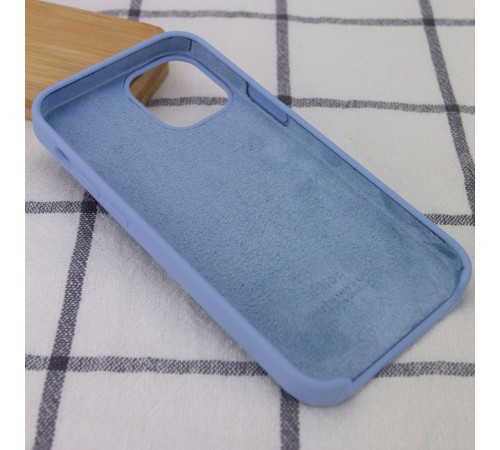 Чохол Silicone Case (AA) для Apple iPhone 12 Pro Max (6.7") Блакитний / Lilac Blue Чохол Silicone Case (AA) для Apple iPhone 12 Pro Max (6.7") Блакитний / Lilac Blue