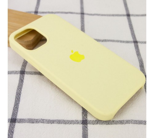 Чохол Silicone Case (AA) для Apple iPhone 12 Pro Max (6.7") Жовтий / Mellow Yellow Чохол Silicone Case (AA) для Apple iPhone 12 Pro Max (6.7") Жовтий / Mellow Yellow