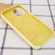 Чохол Silicone Case (AA) для Apple iPhone 12 Pro Max (6.7") Жовтий / Mellow Yellow