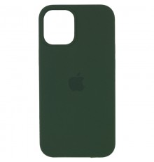 Чохол Silicone Case (AA) для Apple iPhone 12 Pro Max (6.7") Зелений / Army green