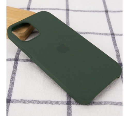 Чохол Silicone Case (AA) для Apple iPhone 12 Pro Max (6.7") Зелений / Army green Чохол Silicone Case (AA) для Apple iPhone 12 Pro Max (6.7") Зелений / Army green