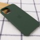 Чохол Silicone Case (AA) для Apple iPhone 12 Pro Max (6.7") Зелений / Army green