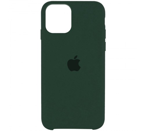 Чохол Silicone Case (AA) для Apple iPhone 12 Pro Max (6.7") Зелений / Dark green Чохол Silicone Case (AA) для Apple iPhone 12 Pro Max (6.7") Зелений / Dark green