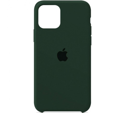 Чохол Silicone Case (AA) для Apple iPhone 12 Pro Max (6.7") Зелений / Forest green Чохол Silicone Case (AA) для Apple iPhone 12 Pro Max (6.7") Зелений / Forest green