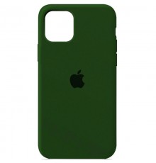Чохол Silicone Case (AA) для Apple iPhone 12 Pro Max (6.7") Зелений / Dark Olive