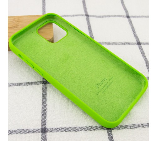 Чохол Silicone Case (AA) для Apple iPhone 12 Pro Max (6.7") Зелений / Green Чохол Silicone Case (AA) для Apple iPhone 12 Pro Max (6.7") Зелений / Green