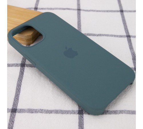 Чохол Silicone Case (AA) для Apple iPhone 12 Pro Max (6.7") Зелений / Pine green Чохол Silicone Case (AA) для Apple iPhone 12 Pro Max (6.7") Зелений / Pine green