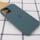 Чохол Silicone Case (AA) для Apple iPhone 12 Pro Max (6.7") Зелений / Pine green