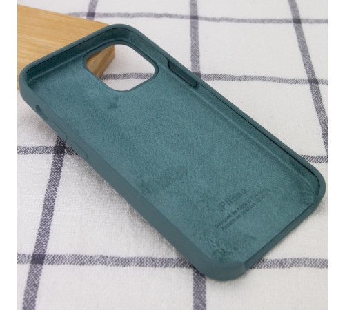 Чохол Silicone Case (AA) для Apple iPhone 12 Pro Max (6.7") Зелений / Pine green Чохол Silicone Case (AA) для Apple iPhone 12 Pro Max (6.7") Зелений / Pine green