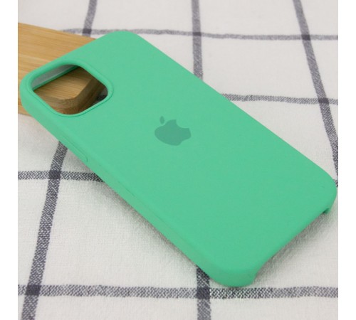 Чохол Silicone Case (AA) для Apple iPhone 12 Pro Max (6.7") Зелений / Spearmint Чохол Silicone Case (AA) для Apple iPhone 12 Pro Max (6.7") Зелений / Spearmint