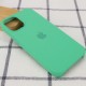 Чохол Silicone Case (AA) для Apple iPhone 12 Pro Max (6.7") Зелений / Spearmint
