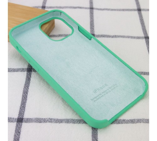Чохол Silicone Case (AA) для Apple iPhone 12 Pro Max (6.7") Зелений / Spearmint Чохол Silicone Case (AA) для Apple iPhone 12 Pro Max (6.7") Зелений / Spearmint