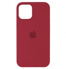 Чохол Silicone Case (AA) для Apple iPhone 12 Pro Max (6.7") Червоний / Camellia
