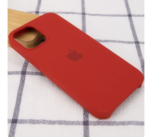Чохол Silicone Case (AA) для Apple iPhone 12 Pro Max (6.7") Червоний / Dark Red Чохол Silicone Case (AA) для Apple iPhone 12 Pro Max (6.7") Червоний / Dark Red