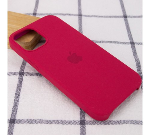 Чохол Silicone Case (AA) для Apple iPhone 12 Pro Max (6.7") Червоний / Rose Red Чохол Silicone Case (AA) для Apple iPhone 12 Pro Max (6.7") Червоний / Rose Red