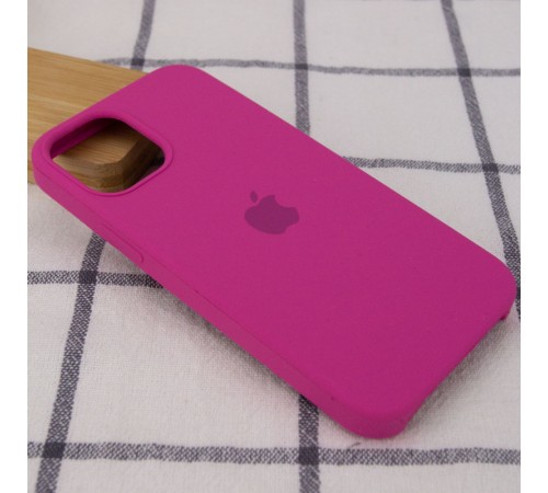 Чохол Silicone Case (AA) для Apple iPhone 12 Pro Max (6.7") Малиновий / Dragon Fruit Чохол Silicone Case (AA) для Apple iPhone 12 Pro Max (6.7") Малиновий / Dragon Fruit