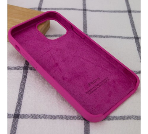 Чохол Silicone Case (AA) для Apple iPhone 12 Pro Max (6.7") Малиновий / Dragon Fruit Чохол Silicone Case (AA) для Apple iPhone 12 Pro Max (6.7") Малиновий / Dragon Fruit