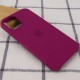 Чохол Silicone Case (AA) для Apple iPhone 12 Pro Max (6.7") Малиновий / Pomegranate