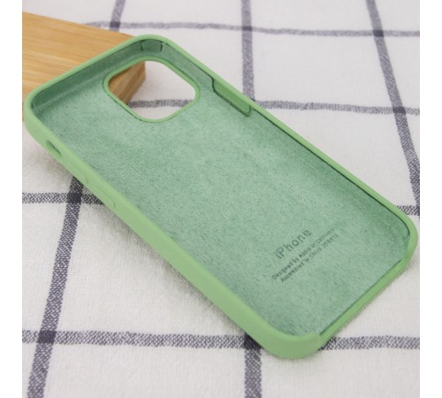 Чохол Silicone Case (AA) для Apple iPhone 12 Pro Max (6.7") М'ятний / Mint Чохол Silicone Case (AA) для Apple iPhone 12 Pro Max (6.7") М'ятний / Mint