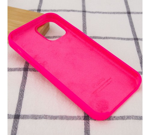 Чохол Silicone Case (AA) для Apple iPhone 12 Pro Max (6.7") Рожевий / Barbie pink Чохол Silicone Case (AA) для Apple iPhone 12 Pro Max (6.7") Рожевий / Barbie pink