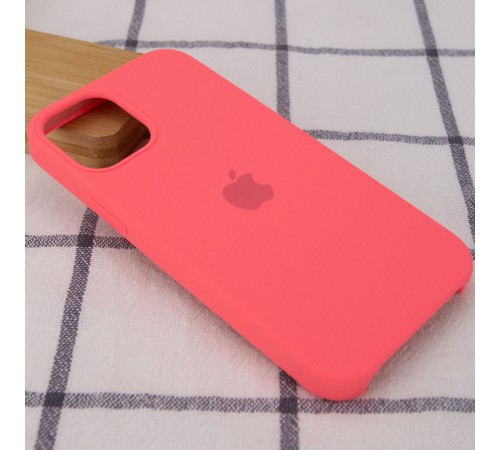 Чохол Silicone Case (AA) для Apple iPhone 12 Pro Max (6.7") Рожевий / Hot Pink Чохол Silicone Case (AA) для Apple iPhone 12 Pro Max (6.7") Рожевий / Hot Pink