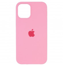 Чохол Silicone Case (AA) для Apple iPhone 12 Pro Max (6.7") Рожевий / Light pink