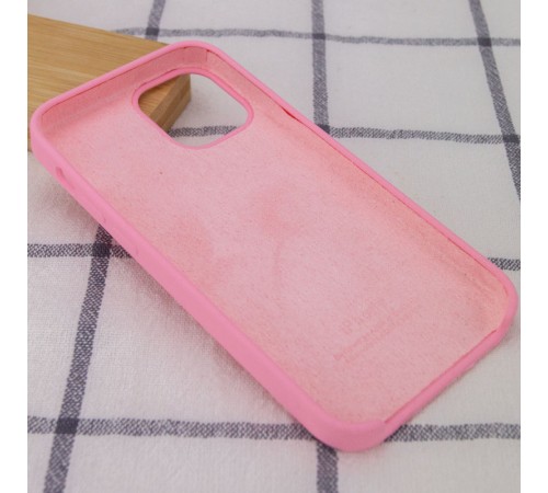 Чохол Silicone Case (AA) для Apple iPhone 12 Pro Max (6.7") Рожевий / Light pink Чохол Silicone Case (AA) для Apple iPhone 12 Pro Max (6.7") Рожевий / Light pink