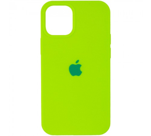 Чохол Silicone Case (AA) для Apple iPhone 12 Pro Max (6.7") Салатовий / Neon Green Чохол Silicone Case (AA) для Apple iPhone 12 Pro Max (6.7") Салатовий / Neon Green
