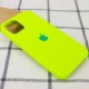 Чохол Silicone Case (AA) для Apple iPhone 12 Pro Max (6.7") Салатовий / Neon Green
