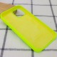 Чохол Silicone Case (AA) для Apple iPhone 12 Pro Max (6.7") Салатовий / Neon Green