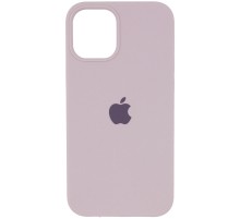 Чохол Silicone Case (AA) для Apple iPhone 12 Pro Max (6.7") Сірий / Lavender