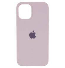 Чохол Silicone Case (AA) для Apple iPhone 12 Pro Max (6.7") Сірий / Lavender