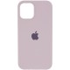 Чохол Silicone Case (AA) для Apple iPhone 12 Pro Max (6.7") Сірий / Lavender