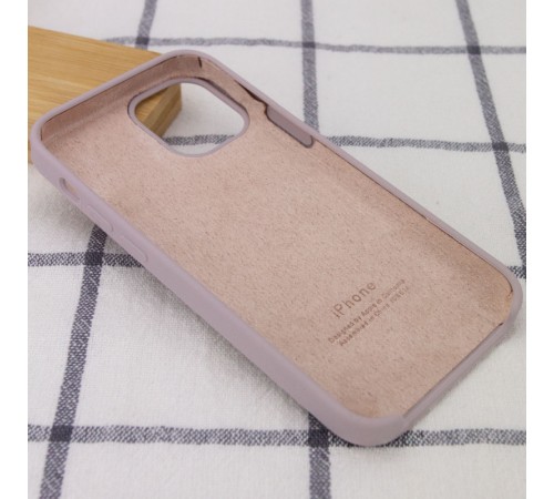 Чохол Silicone Case (AA) для Apple iPhone 12 Pro Max (6.7") Сірий / Lavender Чохол Silicone Case (AA) для Apple iPhone 12 Pro Max (6.7") Сірий / Lavender
