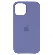 Чохол Silicone Case (AA) для Apple iPhone 12 Pro Max (6.7") Сірий / Lavender Gray