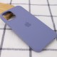 Чохол Silicone Case (AA) для Apple iPhone 12 Pro Max (6.7") Сірий / Lavender Gray