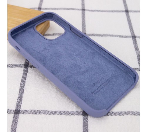 Чохол Silicone Case (AA) для Apple iPhone 12 Pro Max (6.7") Сірий / Lavender Gray Чохол Silicone Case (AA) для Apple iPhone 12 Pro Max (6.7") Сірий / Lavender Gray
