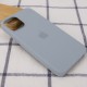 Чохол Silicone Case (AA) для Apple iPhone 12 Pro Max (6.7") Сірий / Mist Blue