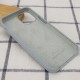 Чохол Silicone Case (AA) для Apple iPhone 12 Pro Max (6.7") Сірий / Mist Blue