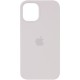 Чохол Silicone Case (AA) для Apple iPhone 12 Pro Max (6.7") Сірий / Stone