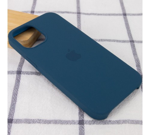 Чохол Silicone Case (AA) для Apple iPhone 12 Pro Max (6.7") Синій / Cosmos Blue Чохол Silicone Case (AA) для Apple iPhone 12 Pro Max (6.7") Синій / Cosmos Blue