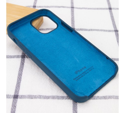 Чохол Silicone Case (AA) для Apple iPhone 12 Pro Max (6.7") Синій / Cosmos Blue Чохол Silicone Case (AA) для Apple iPhone 12 Pro Max (6.7") Синій / Cosmos Blue